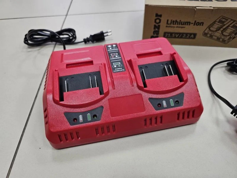 2.2А Х2 Акб Якісний зарядний пристрій Razor для батарей Makita ProCraft Stromo прокрафт З радіаторами охолодженнями — фото 2