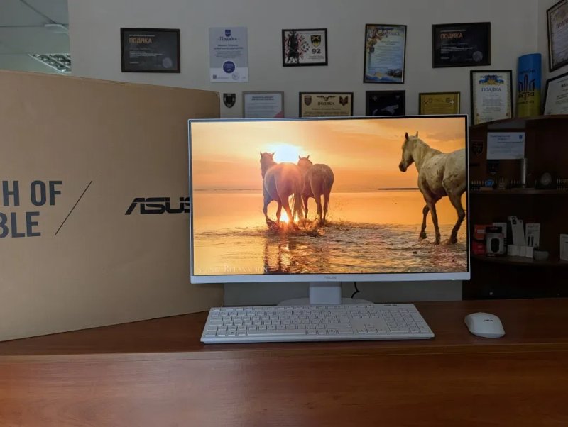 2026р. Моноблок ASUS V470VAK/ULTRA Core 5 210H/8GB/512GB/FHD/27"/IPS/НОВИЙ/Гарантія 2роки/по перерахунку/ОПТ/Роздріб/Для бізнесу/навчання/роботи/школи — фото 8