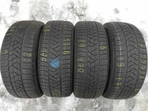 215/55 R17 98V Pirelli Sottozero3 зима 4штуки шини б/у
