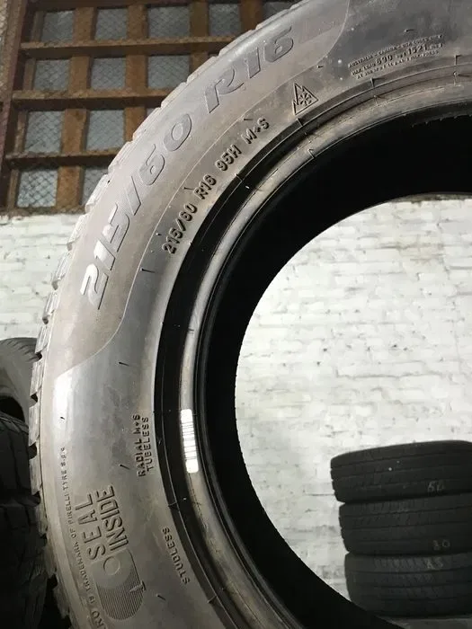 215/60 16 Pirelli SOTOZERO 3 Комплект , ПАРА Шини б/у зима — фото 4