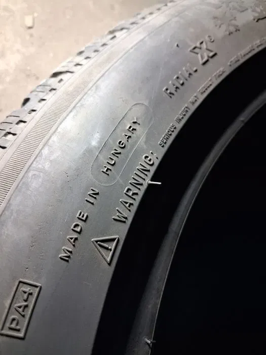 225/50 18 Michelin Pilot Alpin 4 RSC Комплект Шини б/у зима — фото 8