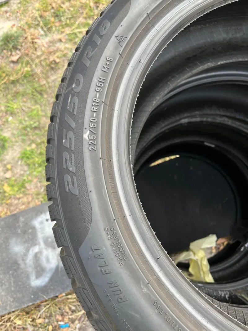 ‼️225/50 R18 Pirelli (2025) комплект зимових шин як новий — фото 7