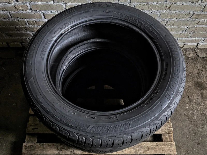 225/55r17 Bridgestone | 2023 | Made in Japan |  Комплект/4шт | Преміум літні шини | Ідеальний стан, без пошкоджень, без ремонтів, без дефектів — фото 2