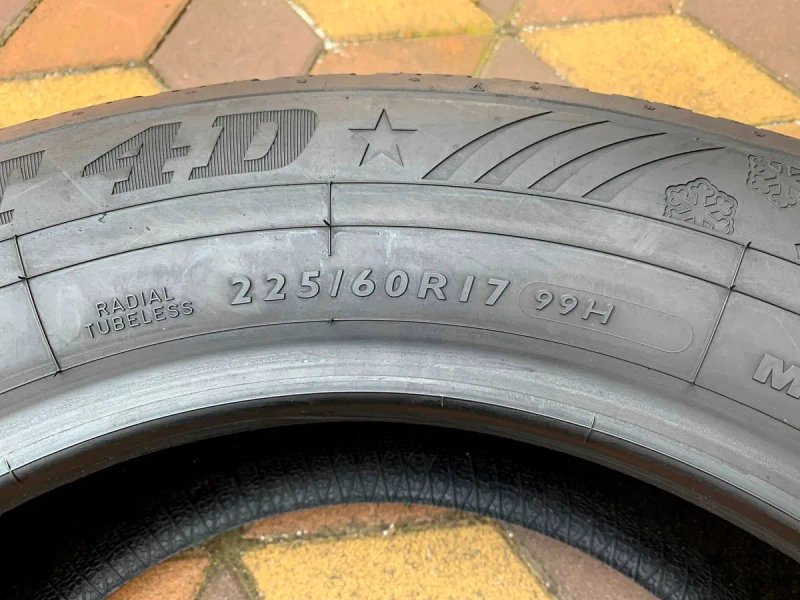 225/60 R17 99H Dunlop SP Winter Sport 4D / Зимові / Майже нові — фото 6