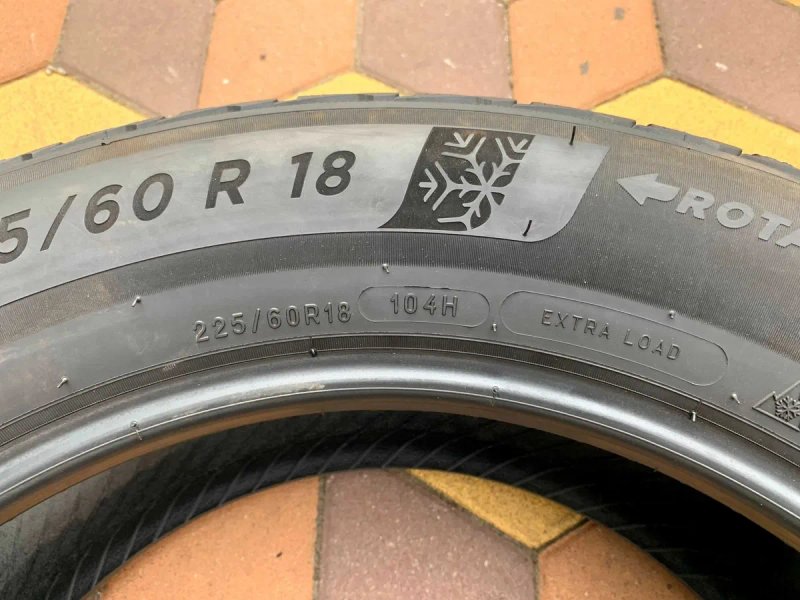 225/60 R18 104H XL Michelin Pilot Alpin 5 SUV / Зимові шини / 2022 — фото 7