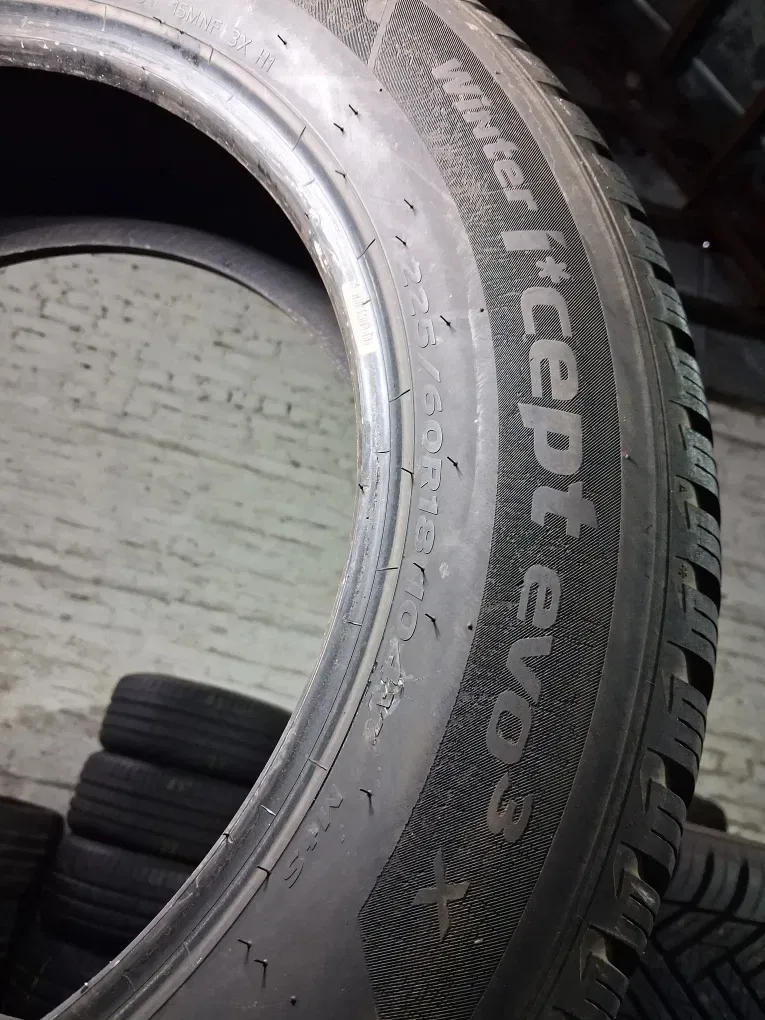 225/60 R18 Hankook Icept evo 3 КОМПЛЕКТ ШИНИ Б/у зима — фото 8