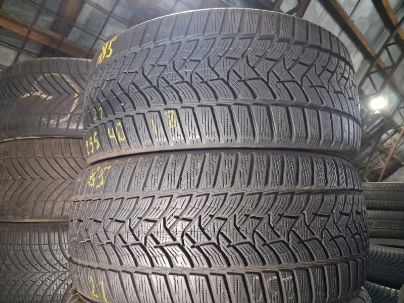235/40 R18 Dunlop Winter Sport 5  Комплект , Пара шини б/в зима — фото 5