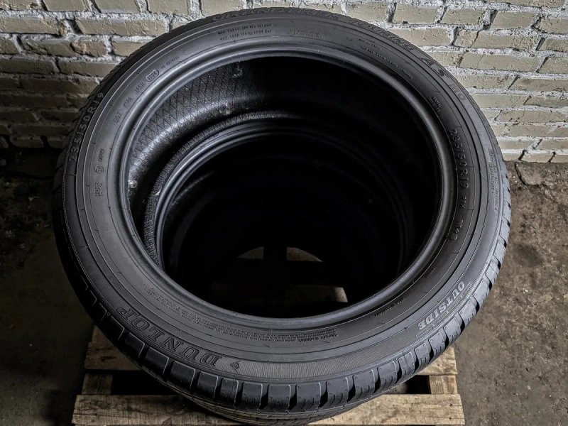 235/50r19 Dunlop | 7mm | 2024 | Made in Germany | Комплект/4шт | Преміум всесезонні шини | Ідеальний стан, без пошкоджень, без ремонтів, без дефектів — фото 2