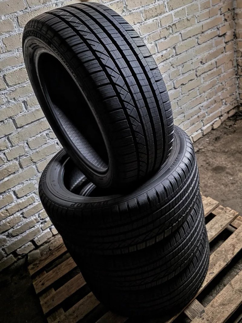 235/50r19 Dunlop | 7mm | 2024 | Made in Germany | Комплект/4шт | Преміум всесезонні шини | Ідеальний стан, без пошкоджень, без ремонтів, без дефектів — фото 6