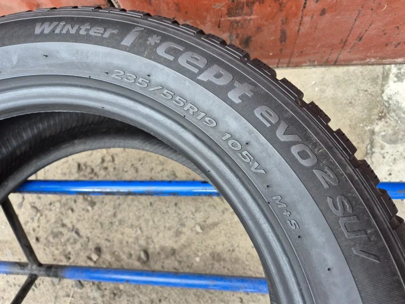 235/55/19 R19 Hankook Winter I'cept evo2 SUV 4шт ціна за 1шт шини — фото 7