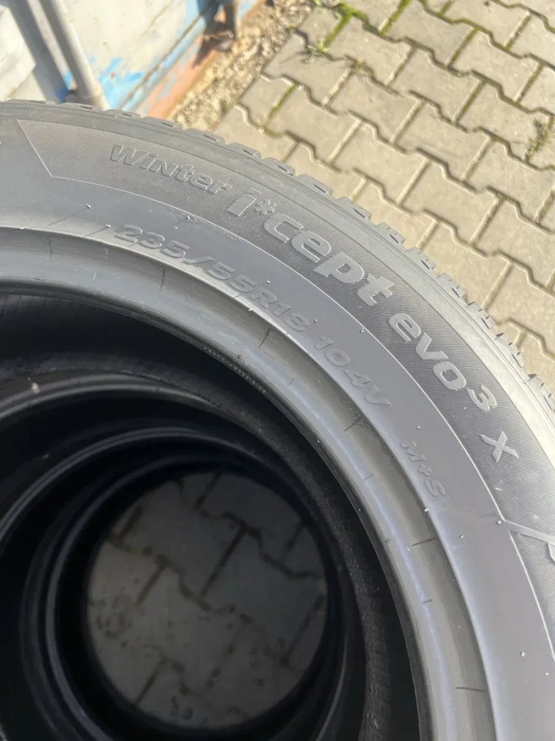 235/55 R18 Hankook 4шт 5.5мм-6мм/7мм Залишок протектора — фото 5