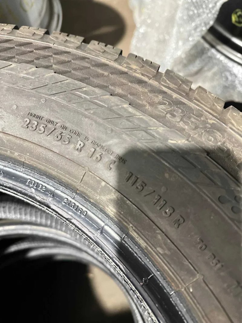 235/65 R16C Continental VanContact 4Seasons  шини вантажні шини для грузу! 235/65R16C 235/65/16C бус колеса всесезонка преміум сегменту CC16 — фото 6