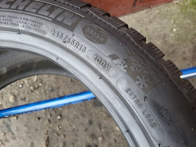 245/45/18 R18 Michelin Pilot Alpin 4 RunFlat 4шт ціна за 1шт шини — фото 5