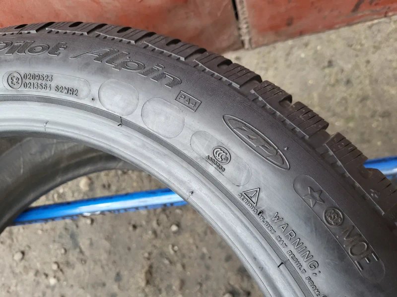 245/45/18 R18 Michelin Pilot Alpin 4 RunFlat 4шт ціна за 1шт шини — фото 6