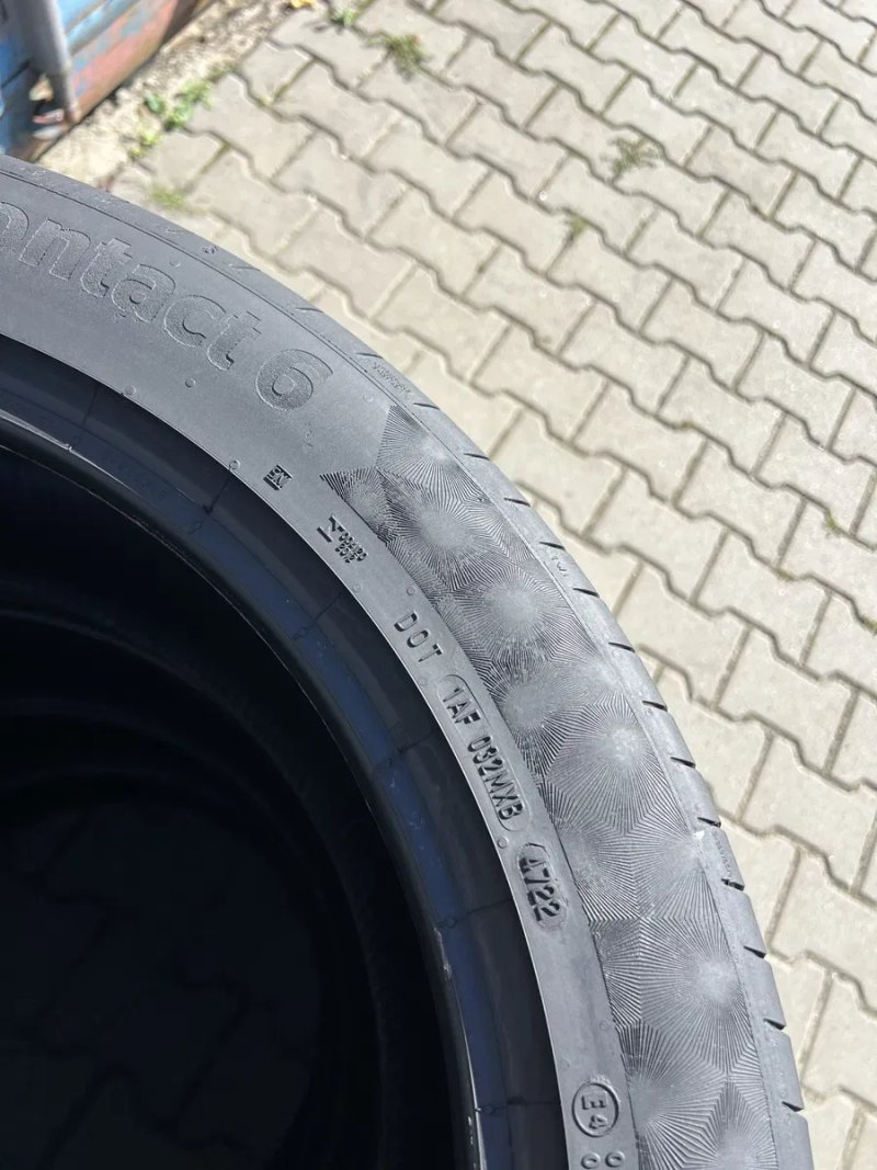 255/45 R20 Continental 4шт 2022рік 5.6мм-6.4мм Залишок протектора — фото 6