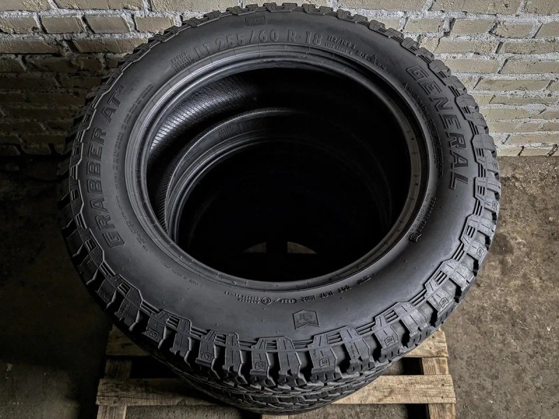 255/60r18 General A/T | 2024 | 8mm | Преміум шини | Ідеальний стан/4шт — фото 3