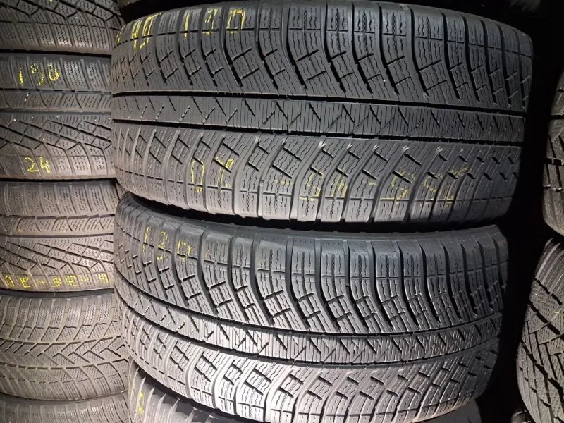 265/45 R20 Michelin Pilot Alpin 5 шини б/у зима Комплект , Пара — фото 4