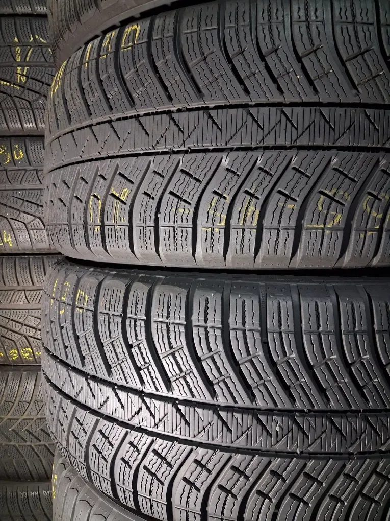 265/45 R20 Michelin Pilot Alpin 5 шини б/у зима Комплект , Пара — фото 6