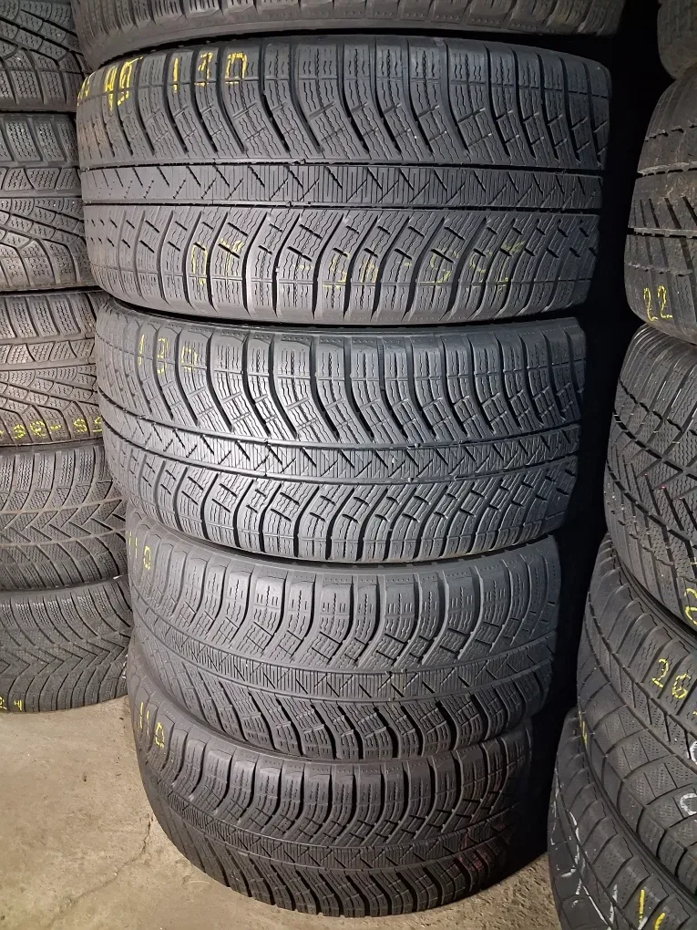 265/45 R20 Michelin Pilot Alpin 5 шини б/у зима Комплект , Пара — фото 8