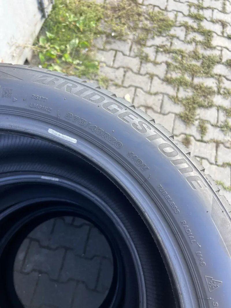 275/45 R20 Bridgestone 4шт (RunFlat)  2022рік — фото 5