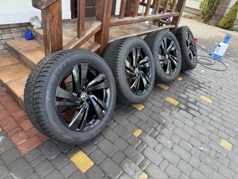 285/45 r20 диски з резиною Volkswagen Touareg nevada — фото 2