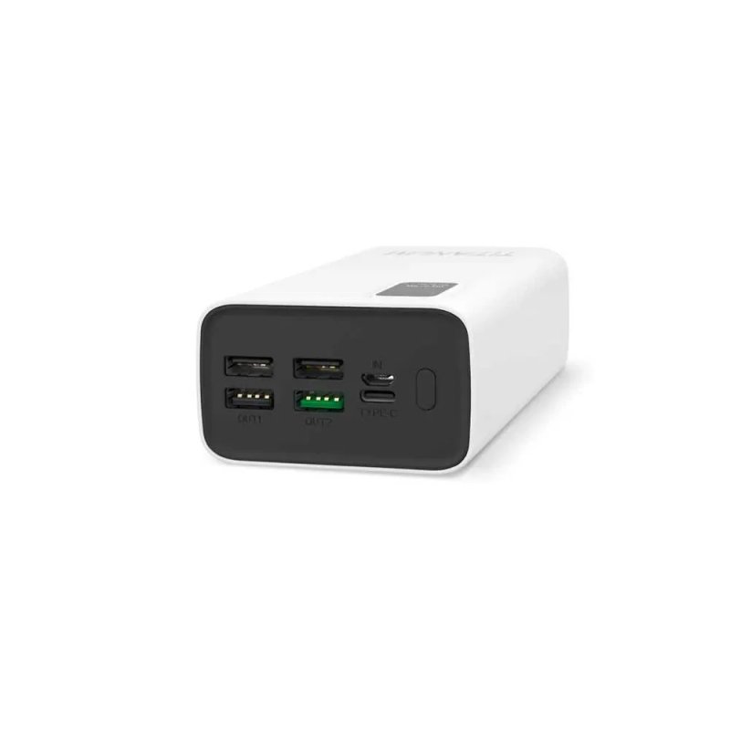 30000mAh 22.5W оригінальний power bank TITANUM 728S, Чесний павербанк з швидкою зарядкою. Зовнішній акумулятор, з рівнем якості hoco baseus xiaomi; — фото 6