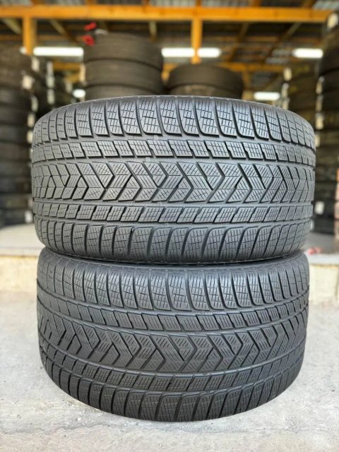 305/35 R21 зимові шини б/у Pirelli Scorpion Winter — європейські|протектор 6 мм|склад гуми|від 1 шт