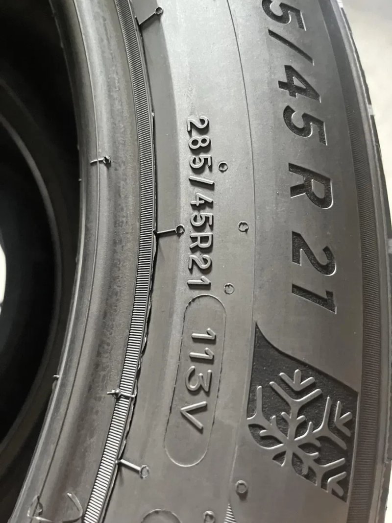 305/40/21+285/45/21 R21 Michelin Pilot Alpin 5 NCO 4шт зима — фото 6