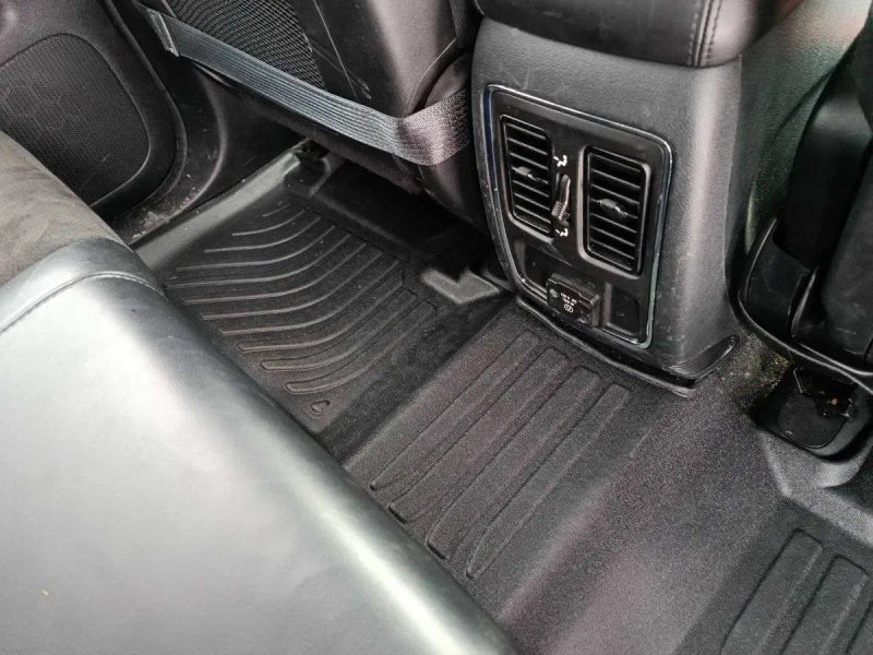 3D килимки в салон Jeep Cherokee KL Grand Cherokee WL WK2 Compass Renegade | Автокилимки коврики автоковрики TPE комплект 3 шт Джип — фото 8