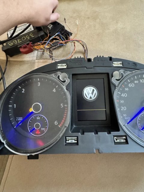 3D Панель приладів Passat B6 B7 CC NMS Європа Америка