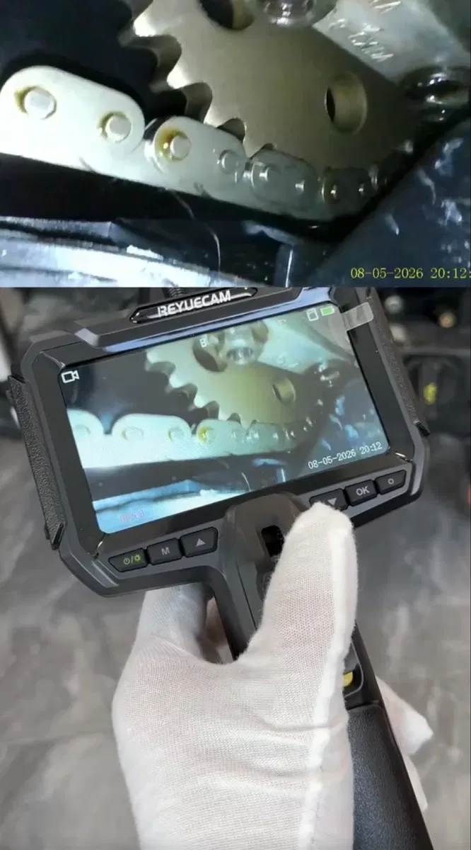 5.9мм! 2 камери! Підійде для дизель / бензин. Відправка без предоплати. Ендоскоп поворотний REYUECAM — фото 7