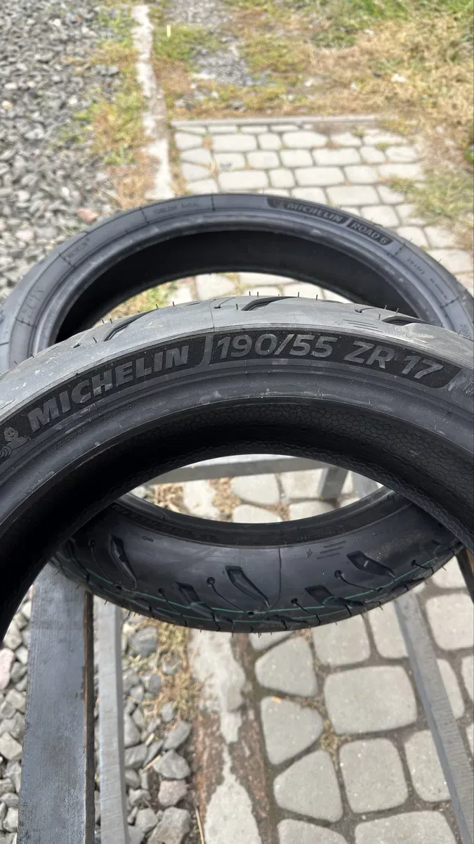 190 50 ZR17 190 55 ZR17 180 55 ZR17 160 60 ZR17 Pirelli, Michelin, Dunlop — фото 3