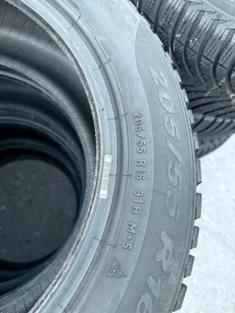 205 55 16 Pirelli Winter Cinturato 95% 2023 Шини Зима — фото 8