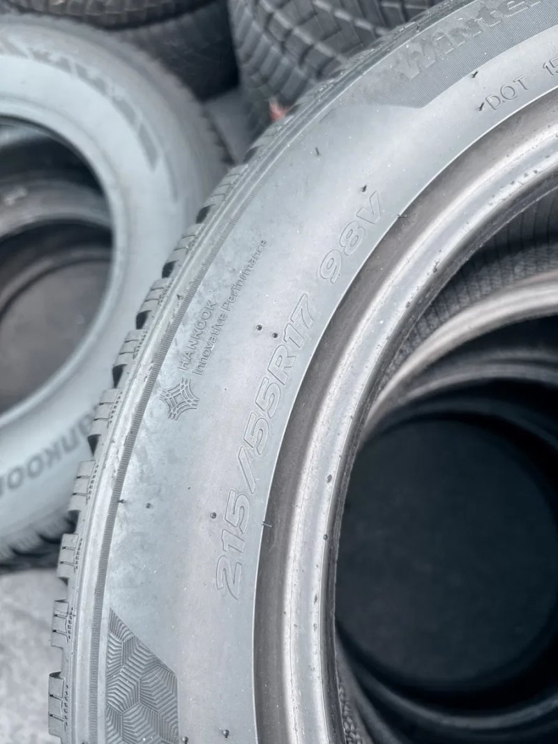 215 55 17 Hankook Winter Icept RS3 95% 2023 Шини Зима — фото 4