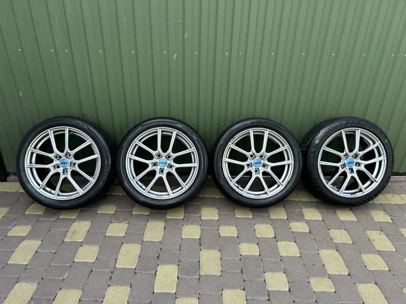 5x112 диски AEZ R17 VW Passa,Tiguan,Golf,Caddy / Skoda Octavia шини 205/50R17 літо (комплект) — фото 3