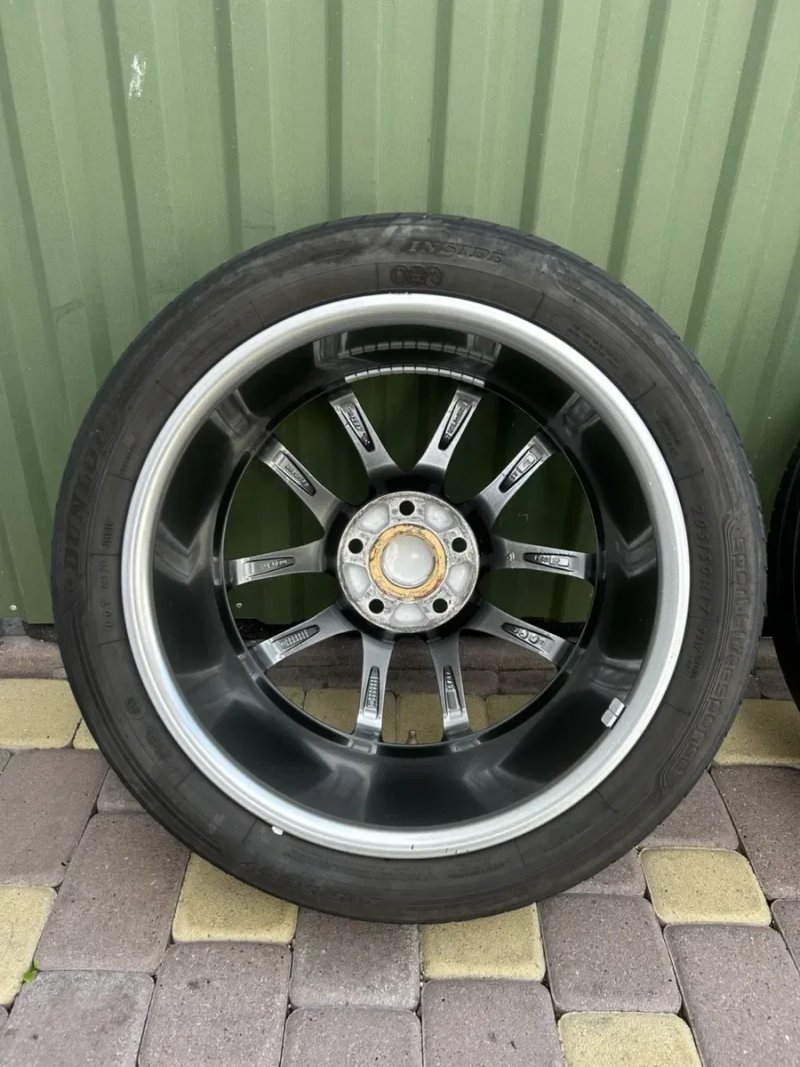 5x112 диски AEZ R17 VW Passa,Tiguan,Golf,Caddy / Skoda Octavia шини 205/50R17 літо (комплект) — фото 8