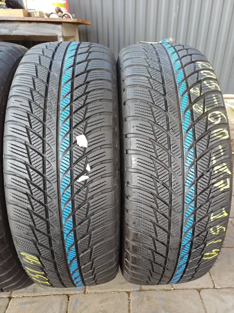 205 60 17 Bridgestone Blizzak LM001 зимові 80% — фото 3