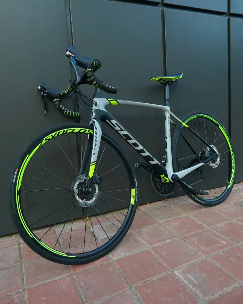 8.2kg Карбоновий ендюранс шосейник Scott Solace 10 Disc (S/53) Ultegra 2х11 — фото 4