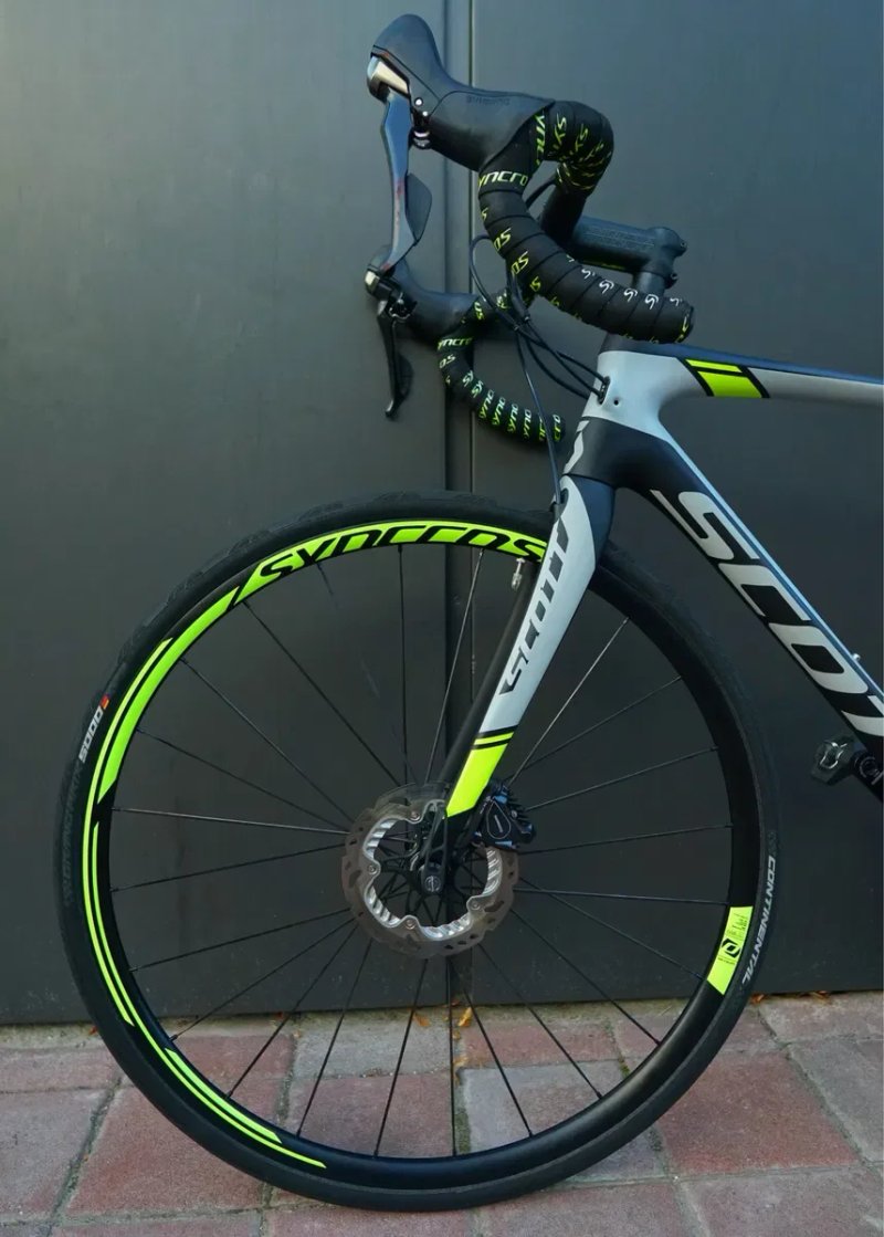 8.2kg Карбоновий ендюранс шосейник Scott Solace 10 Disc (S/53) Ultegra 2х11 — фото 5