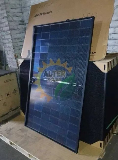 ‼️‼️‼️80$ Сонячні панелі Jinko JKM-450N-48HL4M-BDV двосторонні чорні