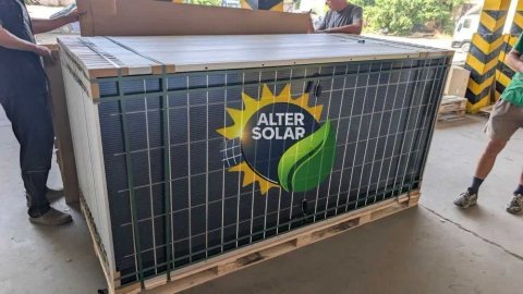 ‼️‼️‼️98$ Сонячна панель LONGi Solar 615,620,625 Вт, BIFACIAL HI-MO 7 V2R, LR8-66HGD, двосторонні, ККД 23%