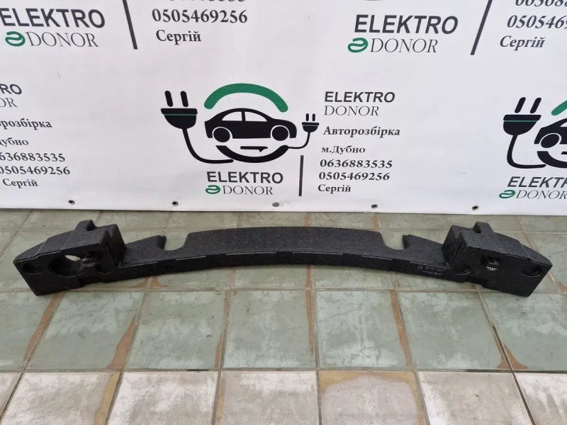 Абсорбер підсилювач переднього бампера Nissan Leaf 18-24 р. — фото 3