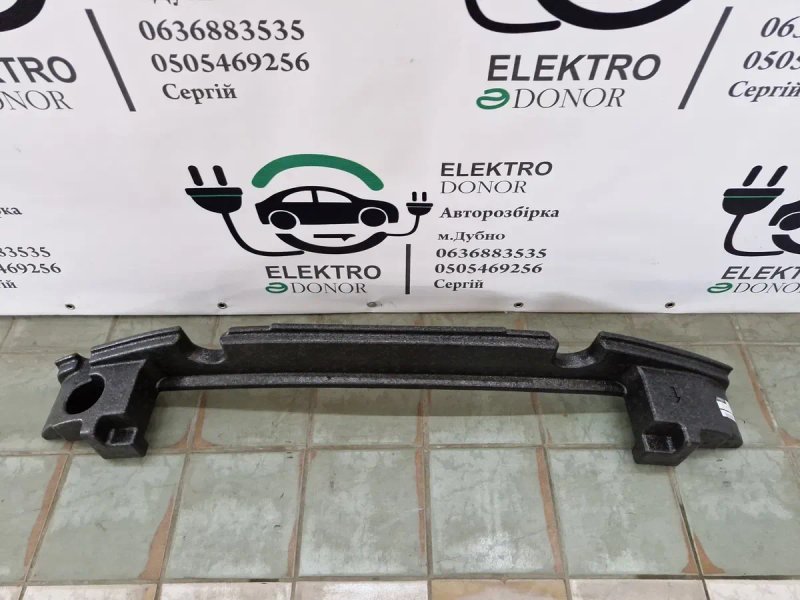 Абсорбер підсилювач переднього бампера Nissan Leaf 18-24 р. — фото 4