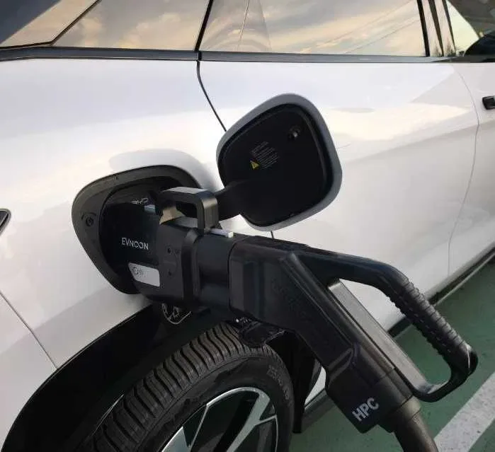 Адаптер CCS2 - GBT DC 240кВт 400А 350A 300A для електромобілів з Китаю | додаток для Android iOS | адаптер Olink TARY | працює із VW Unyx — фото 3