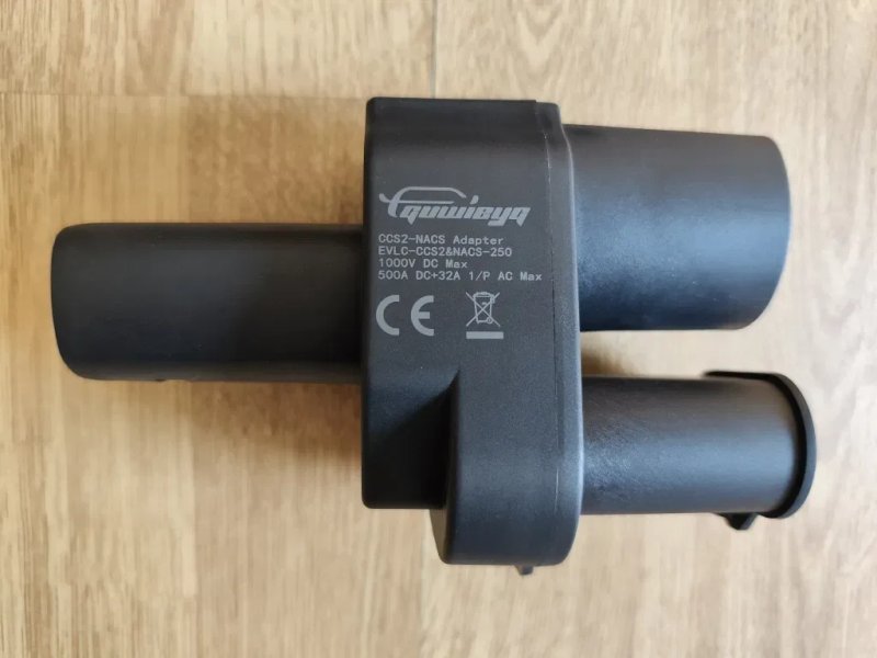 Адаптер ccs2 nacs 500А guwieyg AC/DC  для тесли швидкий перехідник — фото 3