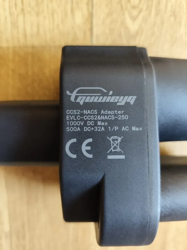 Адаптер ccs2 nacs 500А guwieyg AC/DC  для тесли швидкий перехідник — фото 4
