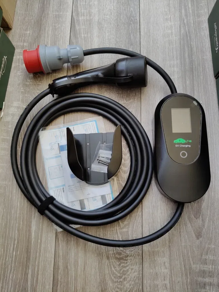AFYEEV 11kW 16A Wi-Fi Type 2 | Зарядний пристрій для електромобіля | 3 фази | Smart Life APP | 5м кабель | IP66 wifi — фото 2