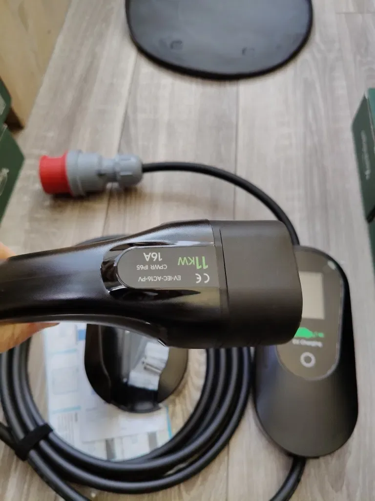 AFYEEV 11kW 16A Wi-Fi Type 2 | Зарядний пристрій для електромобіля | 3 фази | Smart Life APP | 5м кабель | IP66 wifi — фото 4