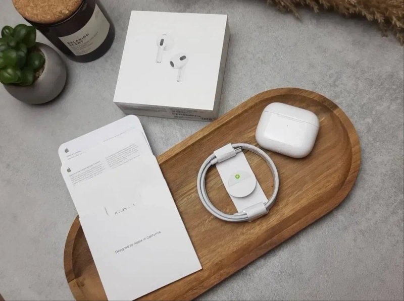AirPods 3 преміум якість 1:1 оригінал Дроп/Опт — фото 5