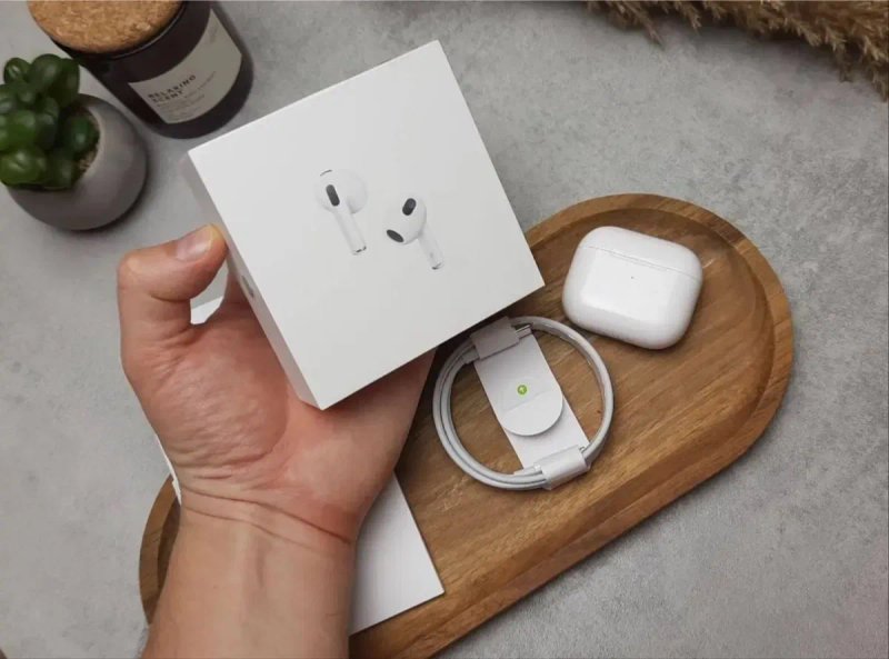 AirPods 3 преміум якість 1:1 оригінал Дроп/Опт — фото 6